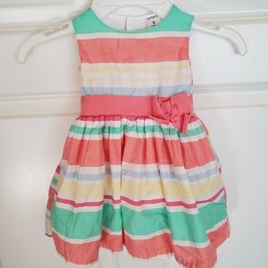Carter's 9 month stripped dress